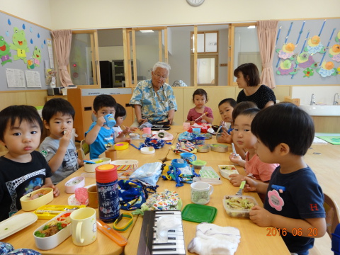 食事の時間を大切に